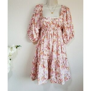 byTIMO Women's Delicate Babydoll Mini Dress